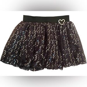 NWT DISNEY SEQUIN PUFF SKIRT size Small Mickey Minnie
